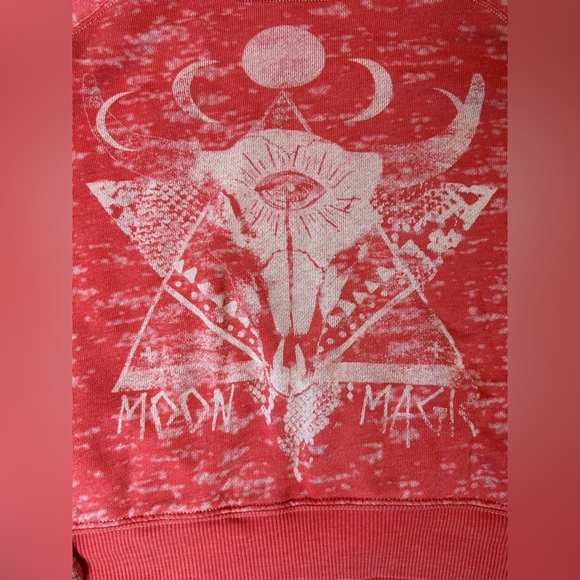 Billabong Moon Magic Coral Graphic Sweatshirt |  size Small - Picture 5 of 8